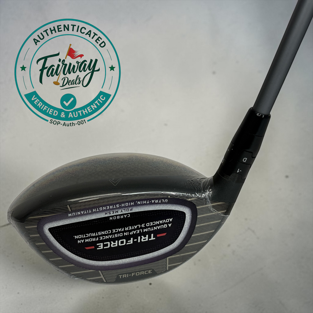 New Callaway Quantum Max D Driver 10.5 Degrees Denali Frost 50g 6.0 Stiff Flex