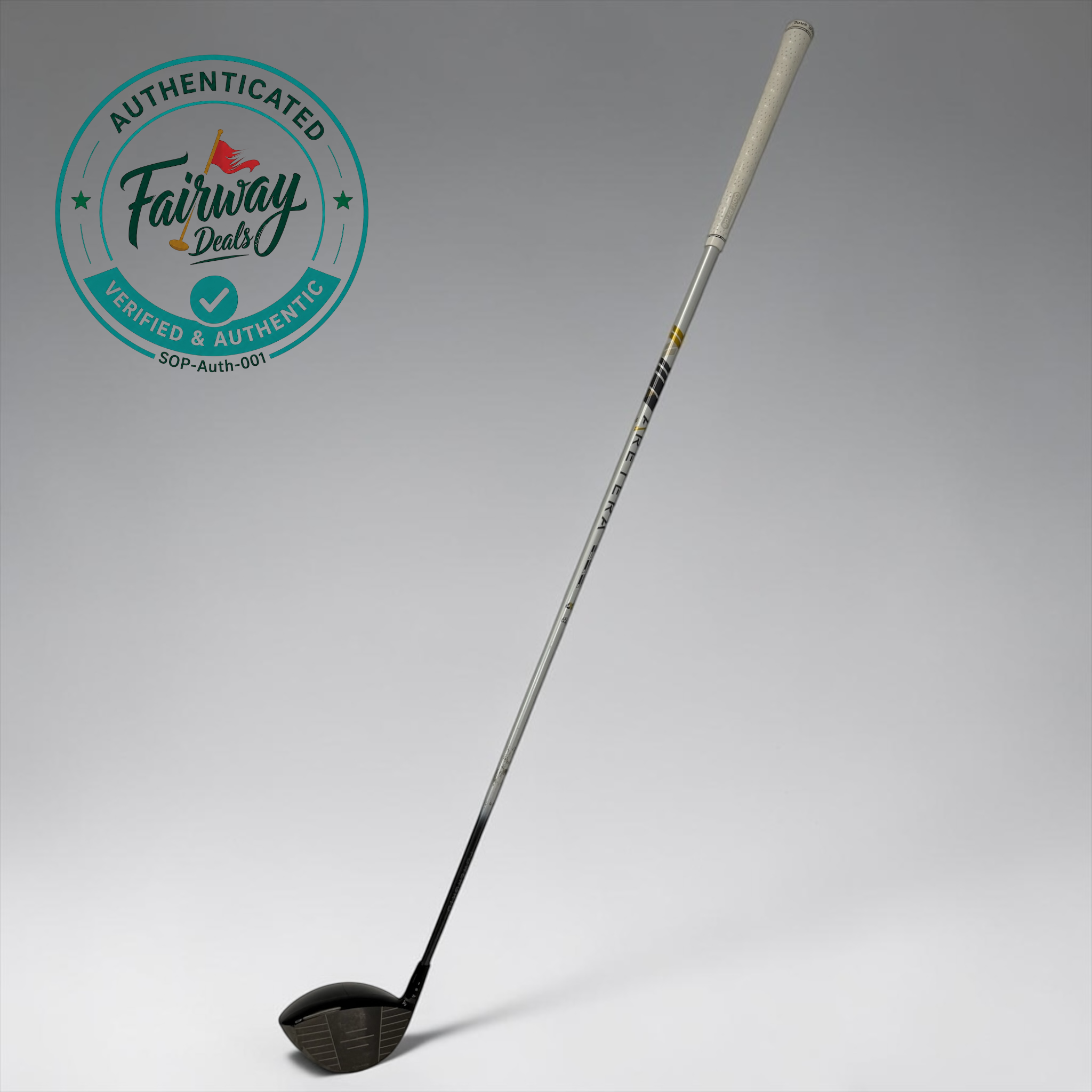 Pre-Owned Callaway Elyte Triple Diamond Driver with Aretera Alpha One Gray 65-4 65g