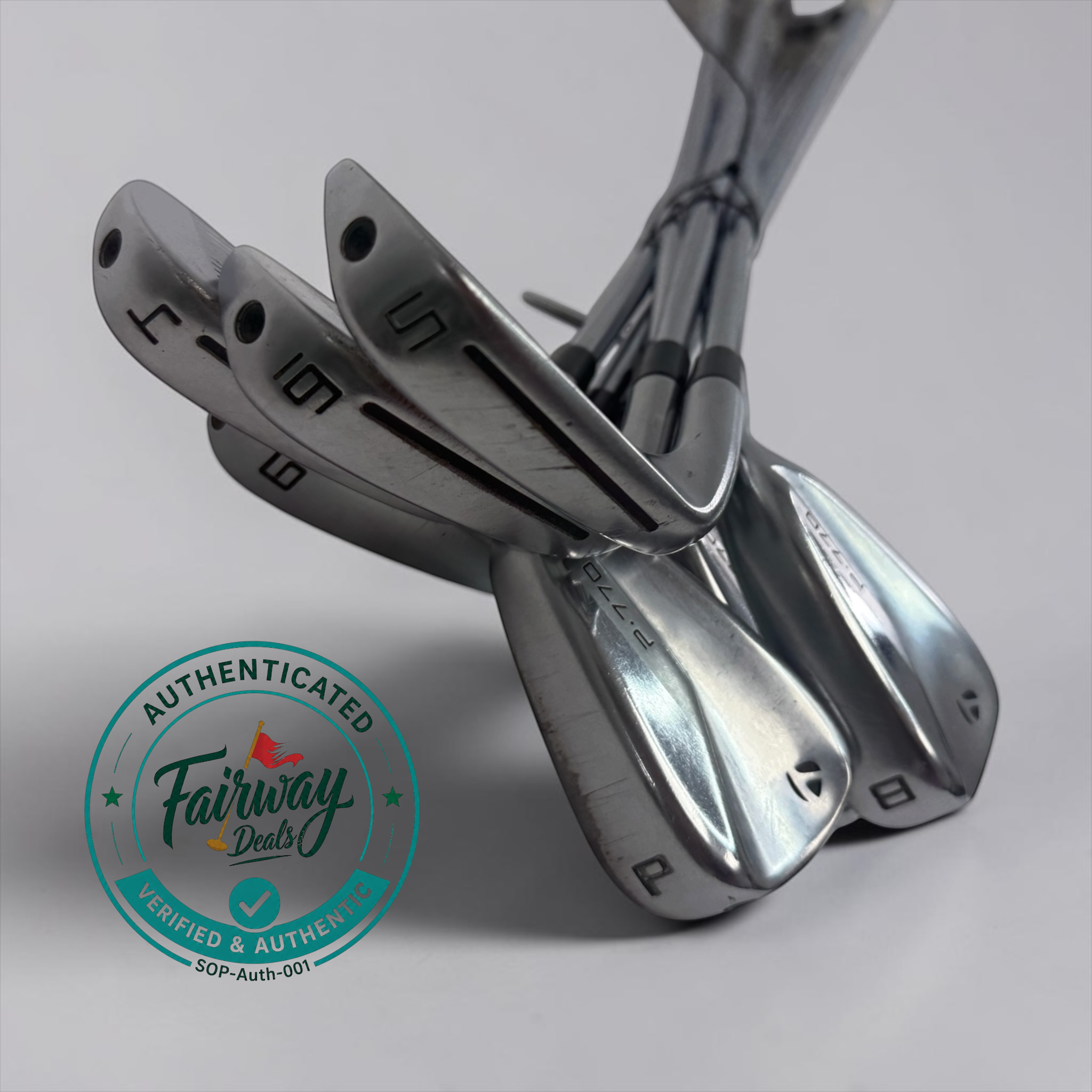 Pre-Owned TaylorMade 2023 P770 4-PW with Dynamic Gold 105 X100